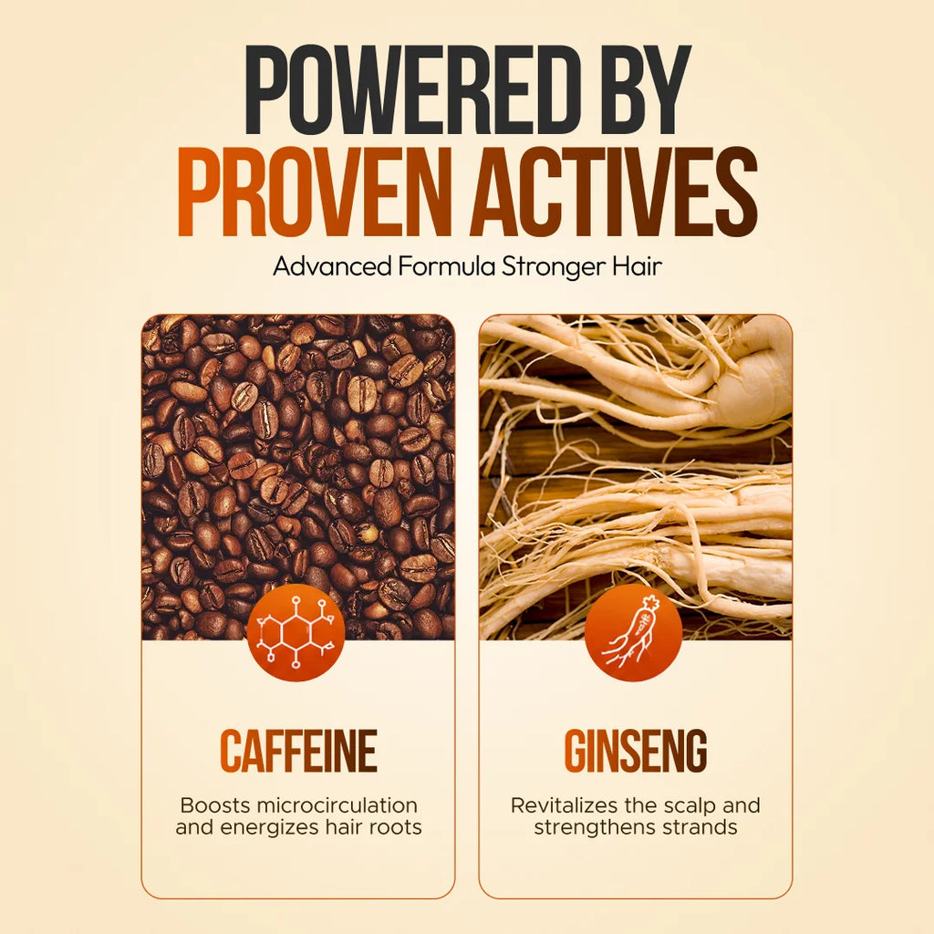 Bioblas Anti-Hair Loss Energy Shampoo (Caffeine + Ginseng)